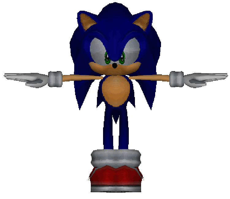 Sonic (Sonic Adventure 2 Trial Model) - Download Free 3D model by  Chistodrako._. (@oscar.lopez.riviello) [89a4c4f]