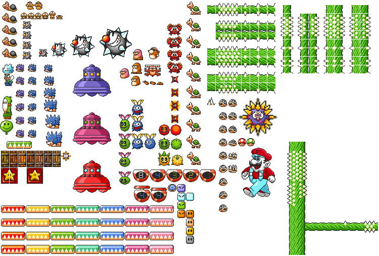 Doc von Schmeltwick's SMAS SMB3 expanded sprites - Super Mario Boards ...