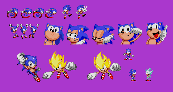 Custom / Edited - Sonic the Hedgehog Customs - Classic Capsule (Sonic Mania-Style)  - The Spriters Resource